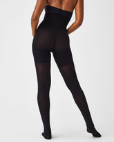 SPANXshape™ High-Waisted Mid-Thigh Tight-End Tights® | Very Black
